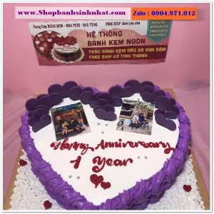 Bánh Sinh Nhật In Hình Ảnh - H425